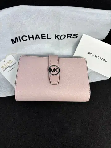 [ 미사용 새상품 ] MICHAEL KORS 접이식 지갑 핑크