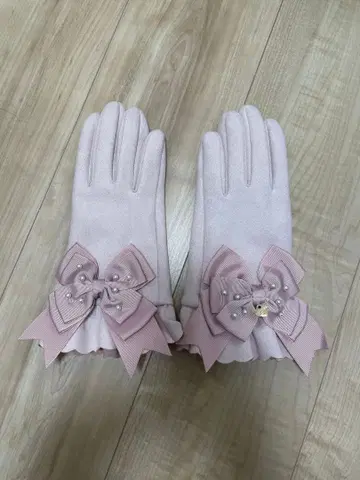 LIZ LISA 리즈리사 펄 리본 장갑