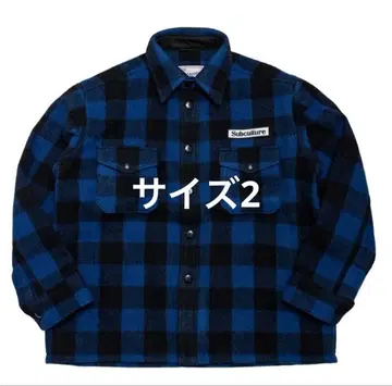 Subculture 버팔로 체크 재킷 size 2