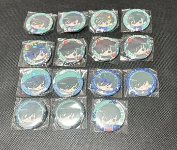 블루 록 가챠가챠 캔뱃지 세트 린