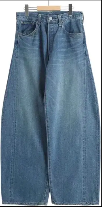 ssstein / DEFORMATION WIDE DENIM JEANS