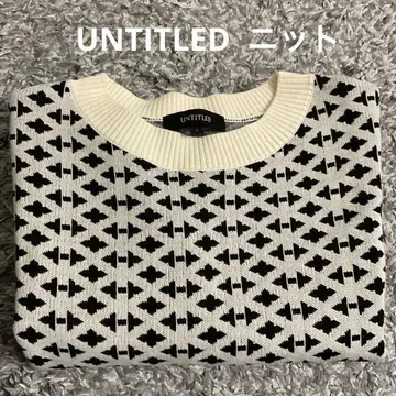 새상품급 UNTITLED 긴팔 니트