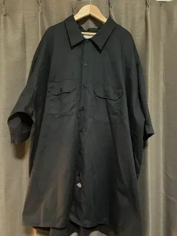 90s 빈티지 Dickies 디키즈 반팔 블랙 4XL