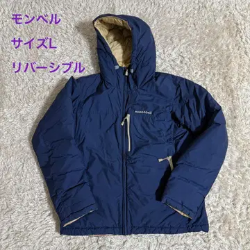 몽벨 다운 자켓 콜로라도 후드티 리버서블 650FP L