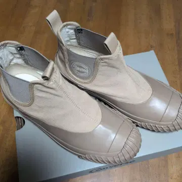 CONVERSE 사이드 고어 부츠 베이지