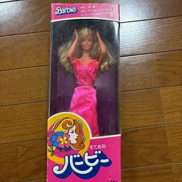 바비 인형 본체 핑크 드레스