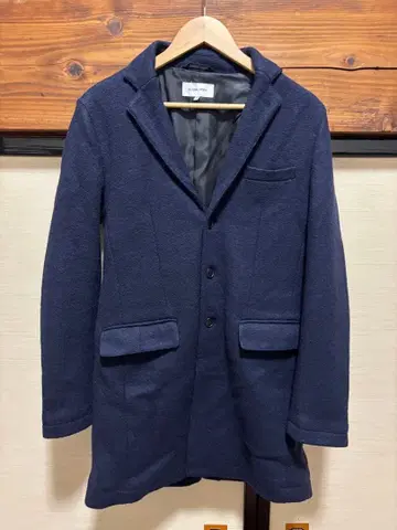 GLOBAL WORK 체스터 코트 M 네이비