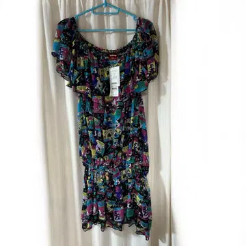 택 포함 새상품 GLAD NEWS 디즈니 콜라보 아 니코메 패턴 초레어