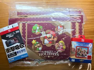 Nintendo Switch 카드 케이스, 보호 필름, 박스 3세트