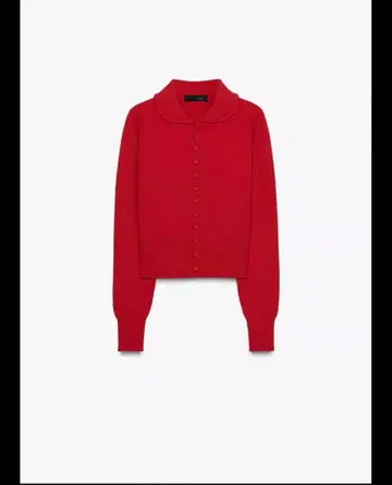 ZARA 피터팬 칼라 니트 가디건