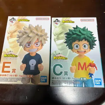나의 히어로 아카데미아 피규어 세트 바쿠고 카츠키 미도리야 이즈쿠 유년기