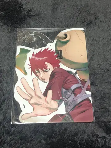 NARUTO 돌풍전 DVD 특전 액션 엽서 가아라 토카게 오오노키