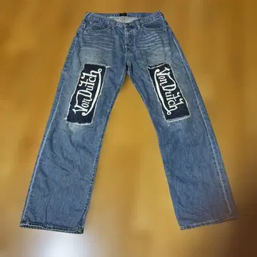 VonDutch 데미지 가공 데님