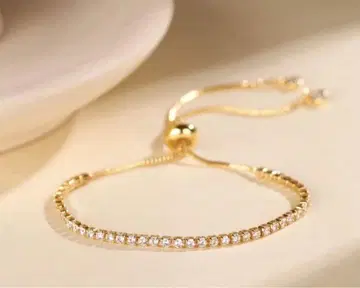 인기 만점 스톤 부착 팔찌