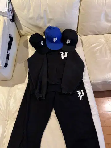 팻랭크 상하의 사이즈 M 상하의 구매 시 모자 3개 증정