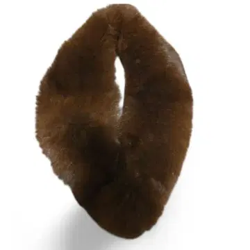 기모노 숄 브라운 퍼 성인식