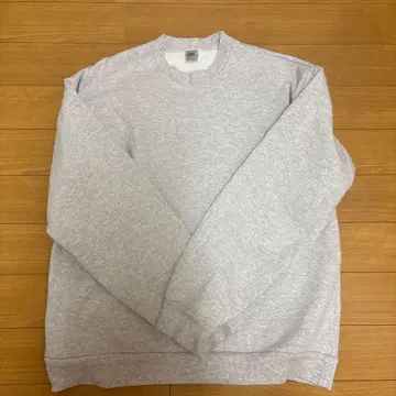 그레이 트레이닝복 L 사이즈 14oz 플리스