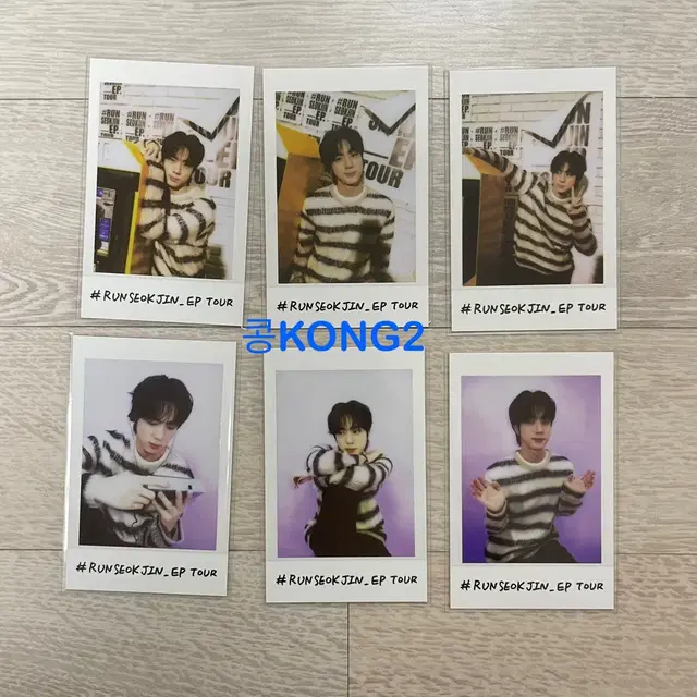 방탄 달려라석진 인스턴트 포토 세트 미공포특전디비디메모리즈아미존