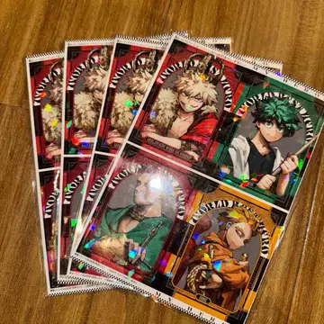 4세트 모음 [히로아카] 최강 점프 나의 히어로 아카데미아 부록 세트