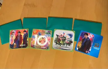 Mrs. GREEN APPLE x JOYSOUND 콜라보 코스터 4개