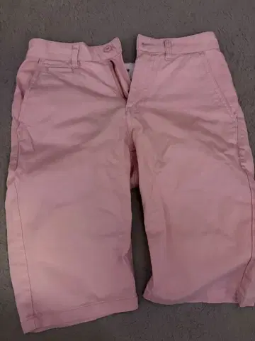 핑크 숏팬츠 2개 세트