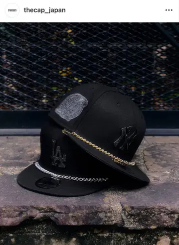 THECAP 골드 체인 핀즈