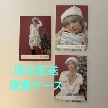 후지요시 카린 사쿠라자카46 2025년 산타 의상 브로마이드