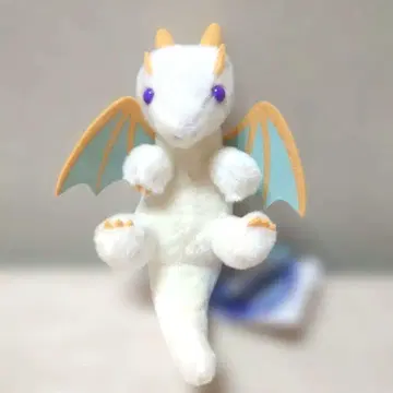 드래곤의 휴르룬 ST 휴르룬 봉제 인형 화이트 드래곤 용