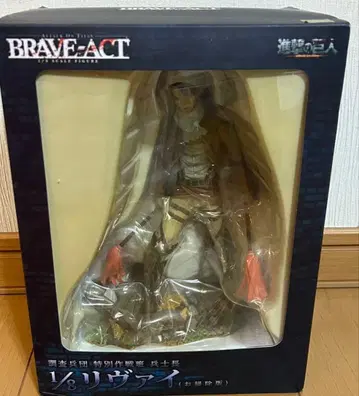 [ 미개봉 새상품 ] 진격의 거인 리바이 청소 버전 피규어 센티넬