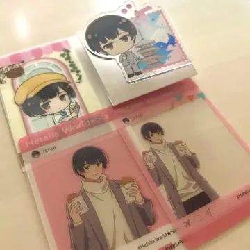 헤타리아 일본 치마니와 아모크레이프 먹거리 3종 세트