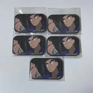 시오에 분지로 닌타마 란타로 최강의 군사 캐릭터 배지 컬렉션