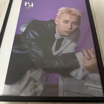 INI 니시 코토 사인 사인 포함 포스터