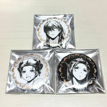 약사의 혼잣말 원작전 삽화 캔뱃지 3개 세트