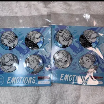SAKAMOTODAYS 캔뱃지 4개 세트 EMOTIONS 아사쿠라 신