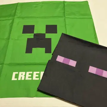 마인크래프트 크리퍼 엔더맨 반다나 2개 세트