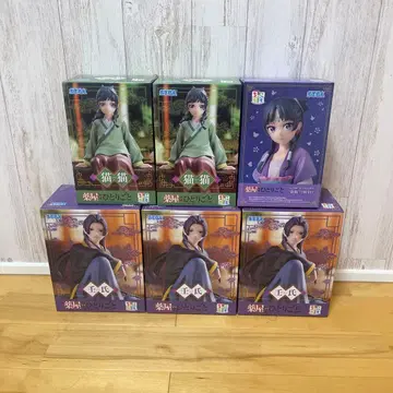 약사의 혼잣말 마오마오 진시님 피규어 6체 세트