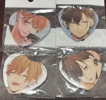 토모네토모 캔뱃지 4개