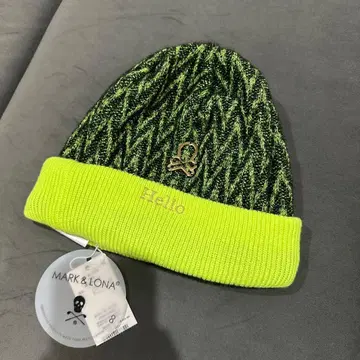새상품급 MARK & LONA 니트 모자