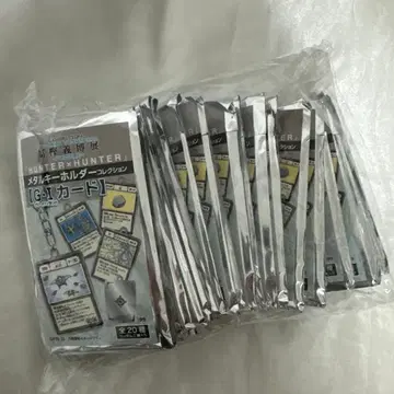 HUNTER x HUNTER 메탈 키링 컬렉션 [ G I 카드 ] 전종