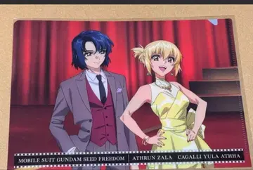 기동전사 건담 SEED freedom 특전 클리어 파일 아스란 카가리