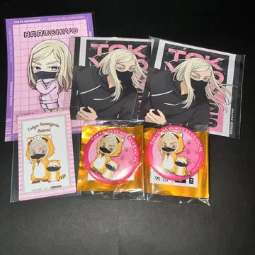 도쿄 리벤저스 산즈 하루치요 엽서 캔뱃지