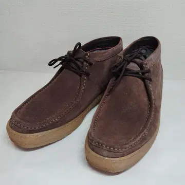 새상품급 거울 부츠 와라비 브라운 27cm