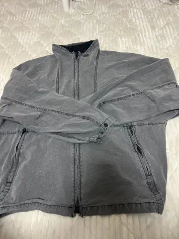 THE NORTH FACE 퍼플 라벨 그레이 나일론 자켓 L