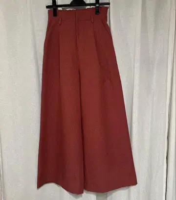 Cheek (티크) 와이드 팬츠 팬츠 오피스 캐주얼