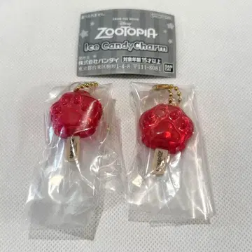 디즈니 주토피아 아이스캔디 참 가챠 아이스캔디