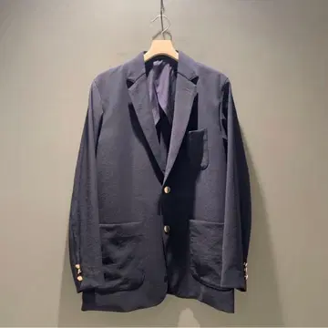 BEAMS SSZ 이자카마쿠라 블레이저 M 네이비