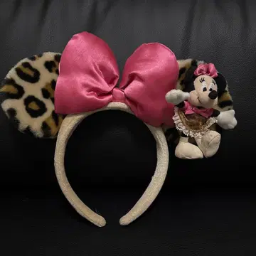 [ 2008 Disney 머리띠 ] 레오파드 무늬 미니