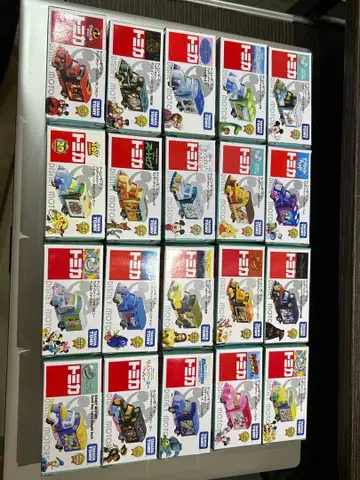 토미카 디즈니 모터스 굿디 칼리 21대 일괄