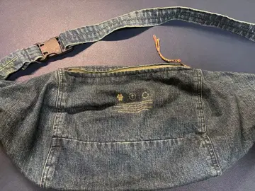 Remilla 데님 웨스트 파우치