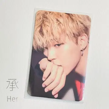 BTS 지민 LYS  'Her' (LP) 봉입 트레이딩 카드